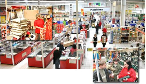 1992: Neuausrichtung und Eröffnung des hagebaumarkts mit 2.200 qm Verkaufsfläche